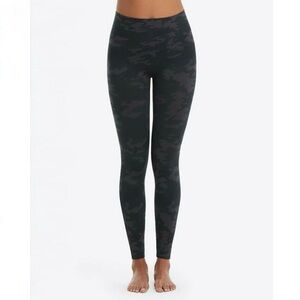 SPANX Black Camo Leggings look at me now